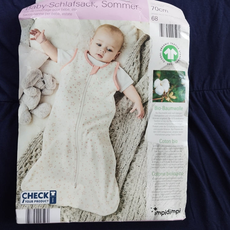 فروشگاه پوشاک اینترنتی مجرب شاپ 57 کیسه خواب نوزاد برند Impidimpi طرح ستاره